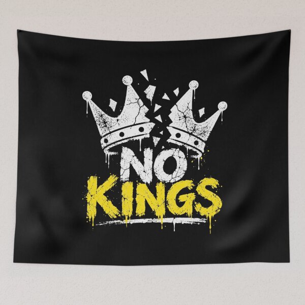 Item preview, No Kings Anti Trump Protest designed and sold by TEEJAMBOREE.