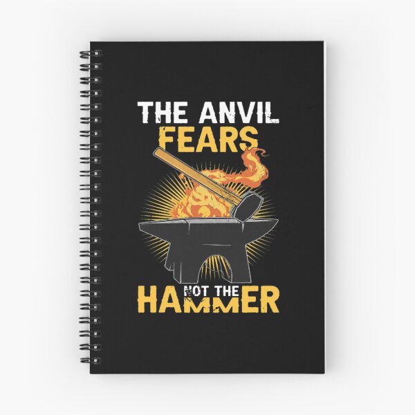 Item preview, The Anvil Fears Not The Hammer Blacksmith Design designed and sold by pewittktvarner.