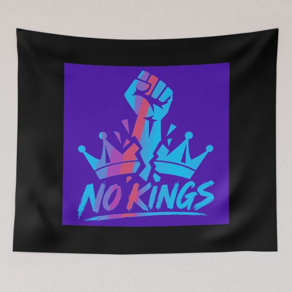 Item preview, No Kings Anti Trump Protest designed and sold by TEEJAMBOREE.