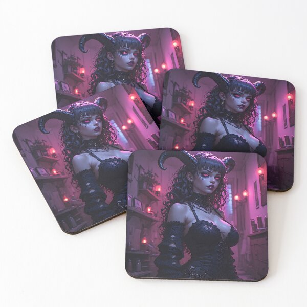 Item preview, Hot Goth Monster Girl Anime Woman Succubus Demon designed and sold by Your New Fixation.