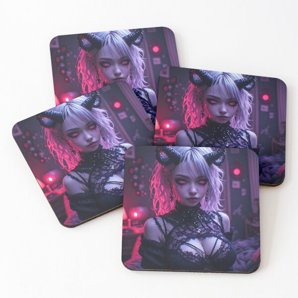 Item preview, Hot Goth Monster Girl Anime Woman Succubus Demon designed and sold by Your New Fixation.