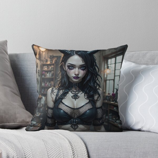 Item preview, Hot Goth Monster Girl Anime Woman Succubus Demon designed and sold by Your New Fixation.