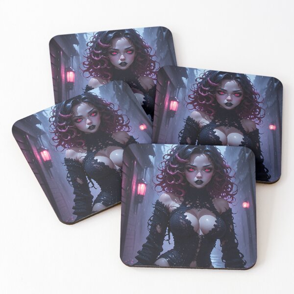 Item preview, Hot Goth Monster Girl Anime Woman Succubus Demon designed and sold by Your New Fixation.