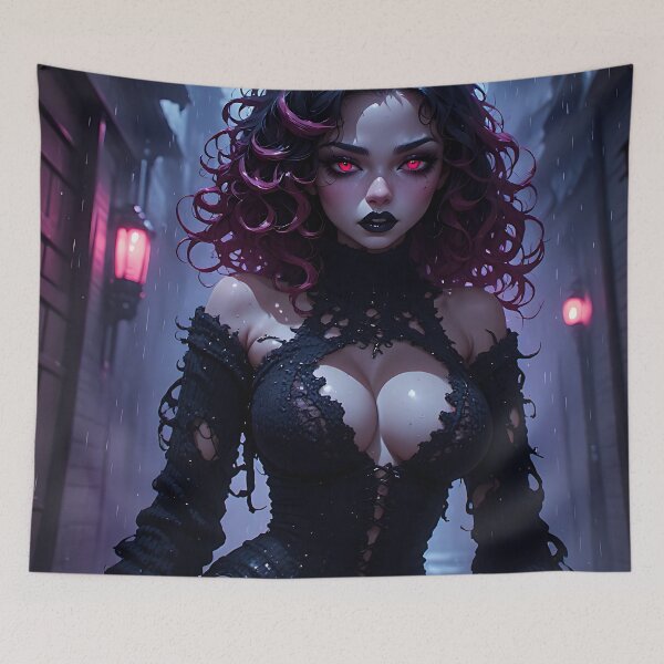 Item preview, Hot Goth Monster Girl Anime Woman Succubus Demon designed and sold by Your New Fixation.