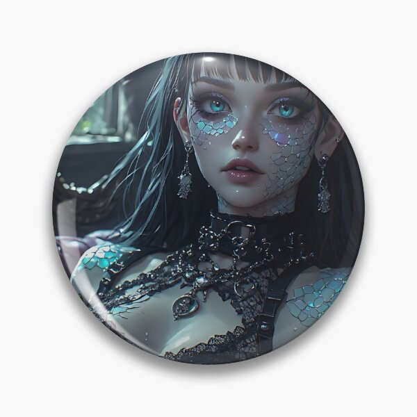 Item preview, Hot Goth Monster Girl Anime Woman Succubus Demon designed and sold by Your New Fixation.