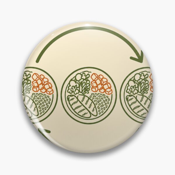 Item preview, Same lunch, new obsession, AuDHD badge designed and sold by BoosterShop.