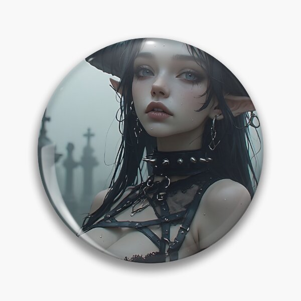 Item preview, Hot Goth Monster Girl Anime Woman Succubus Demon designed and sold by Your New Fixation.