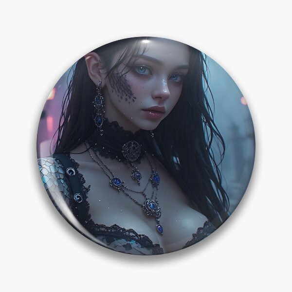 Item preview, Hot Goth Monster Girl Anime Woman Succubus Demon designed and sold by Your New Fixation.