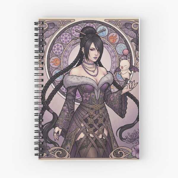 Item preview, Lulu in the style of Alphonse Mucha designed and sold by Solace Sparkles.