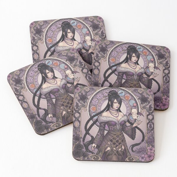 Item preview, Lulu in the style of Alphonse Mucha designed and sold by Solace Sparkles.