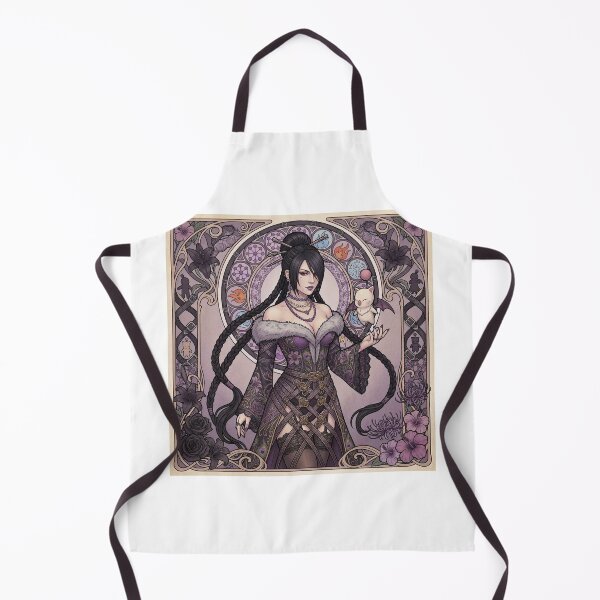 Item preview, Lulu in the style of Alphonse Mucha designed and sold by Solace Sparkles.