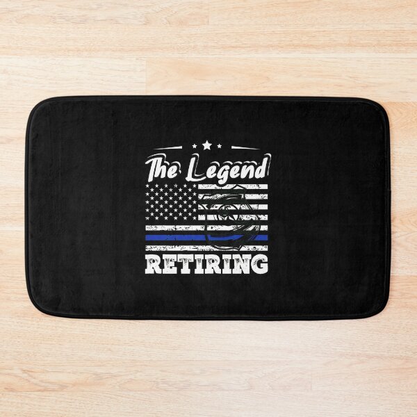Item preview, The Legend Retiring American Flag Thin Blue Line designed and sold by desortxtorf.