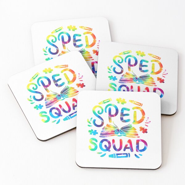 Item preview, Special Education Teacher Sped Squad SPED Teacher Tie Dye T-Shirt designed and sold by SAK7.