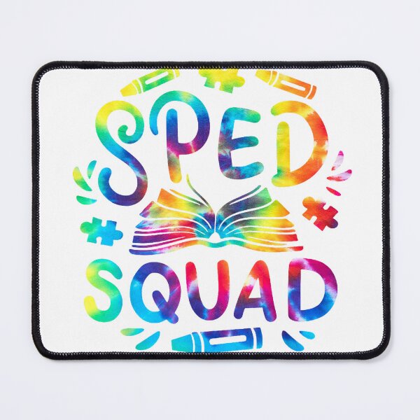 Item preview, Special Education Teacher Sped Squad SPED Teacher Tie Dye T-Shirt designed and sold by SAK7.