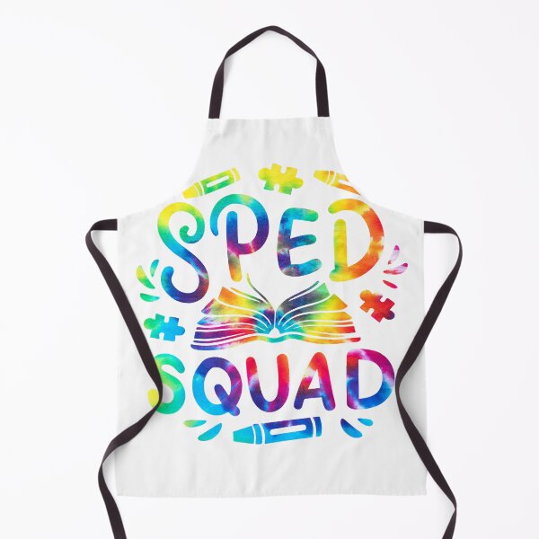 Item preview, Special Education Teacher Sped Squad SPED Teacher Tie Dye T-Shirt designed and sold by SAK7.