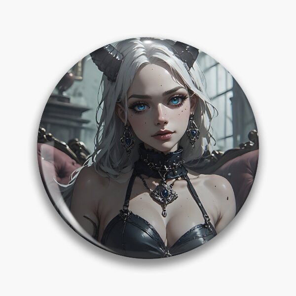 Item preview, Hot Goth Monster Girl Anime Woman Succubus Demon designed and sold by Your New Fixation.