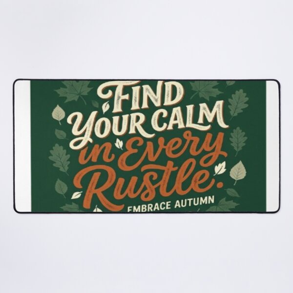 Item preview, Calm in Autumn – Seasonal Mindfulness Art designed and sold by Cristhian Almanza.
