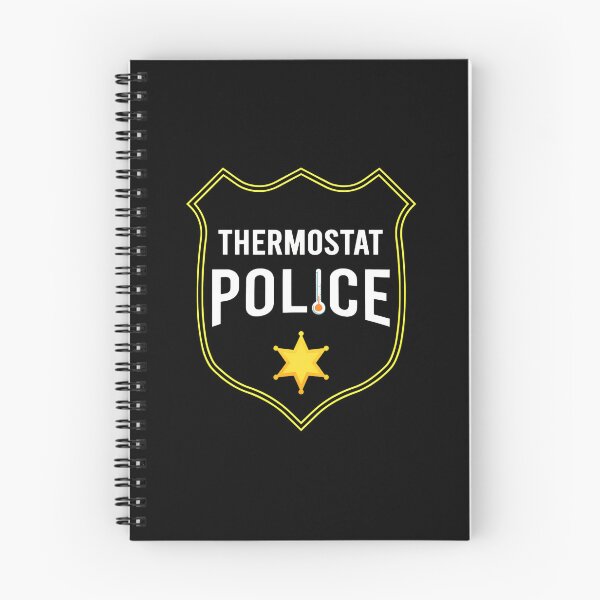 Item preview, Thermostat Police Shield Funny Temperature Control Gag designed and sold by pewittktvarner.