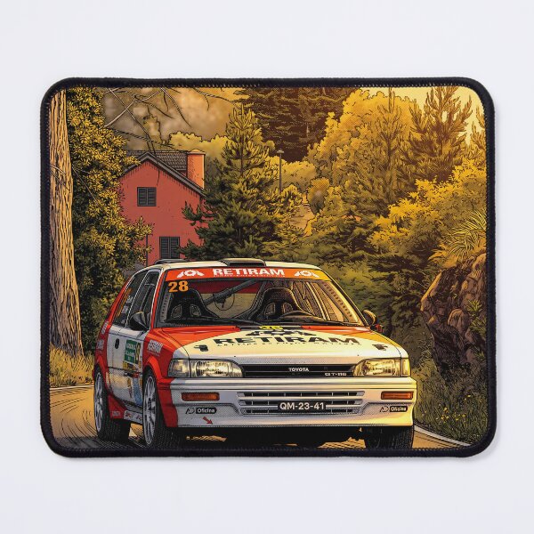 Item preview, Toyota Corolla AE92 GTi Rally Hatchback Art designed and sold by Racing Art Store.