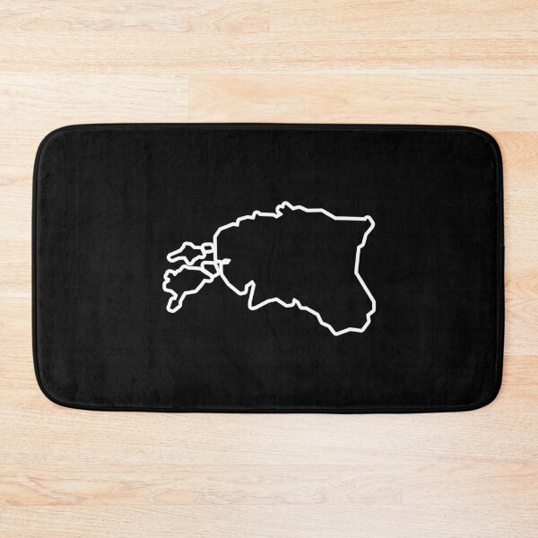 Item preview, Estonia Country Outline EE designed and sold by shitpostee.
