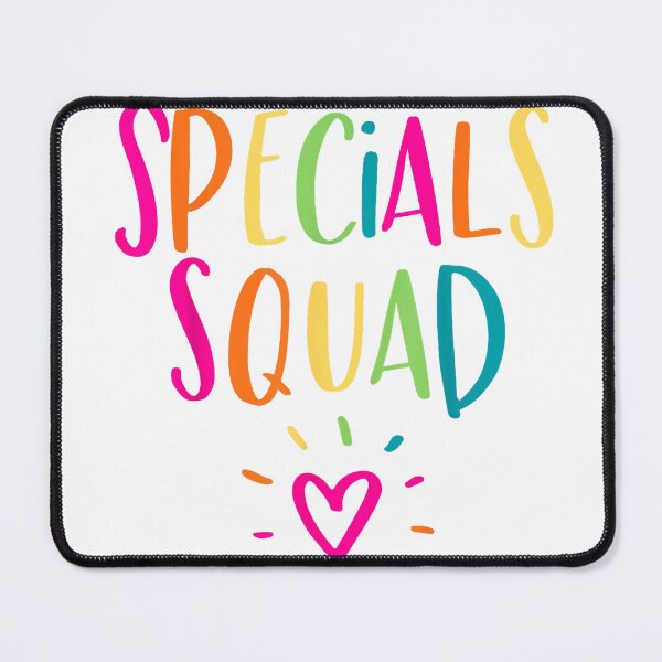 Item preview, Specials Squad Art Music PE Tech Gym Teacher Team T-Shirt designed and sold by darknessman666.