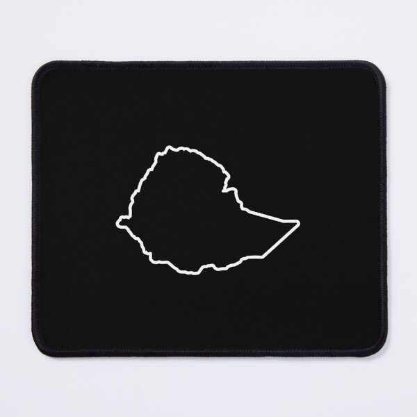 Item preview, Ethiopia Country Outline ET designed and sold by shitpostee.