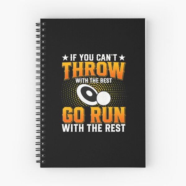 Item preview, Throw Best Run Rest Disc Ball Sports Motivation Quote designed and sold by paulisihbogut.