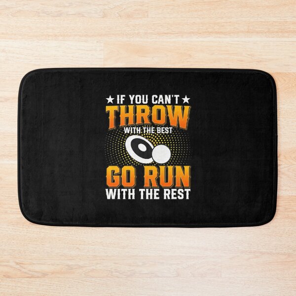 Item preview, Throw Best Run Rest Disc Ball Sports Motivation Quote designed and sold by paulisihbogut.