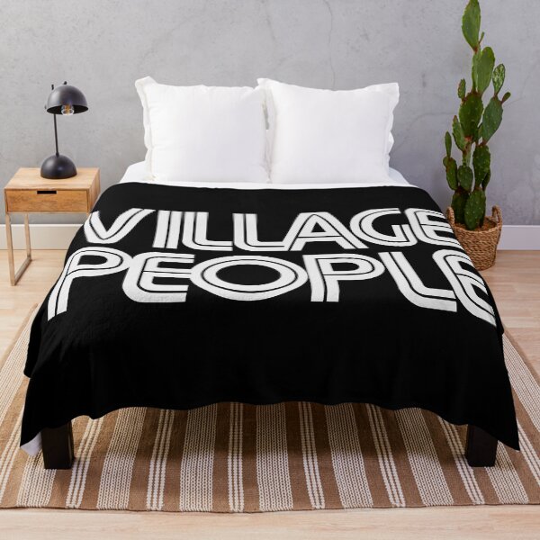Item preview, Blue Village People Band Glow Calm Nights designed and sold by Ritahiking.