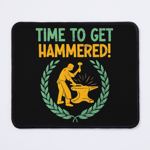 Item preview, Time To Get Hammered Blacksmith Anvil Wreath designed and sold by desortxtorf.