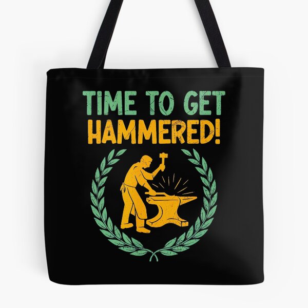 Item preview, Time To Get Hammered Blacksmith Anvil Wreath designed and sold by desortxtorf.