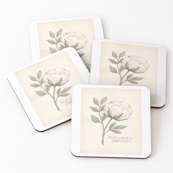 Item preview, Comfort in Simplicity – Minimalist Cotton Art designed and sold by Cristhian Almanza.