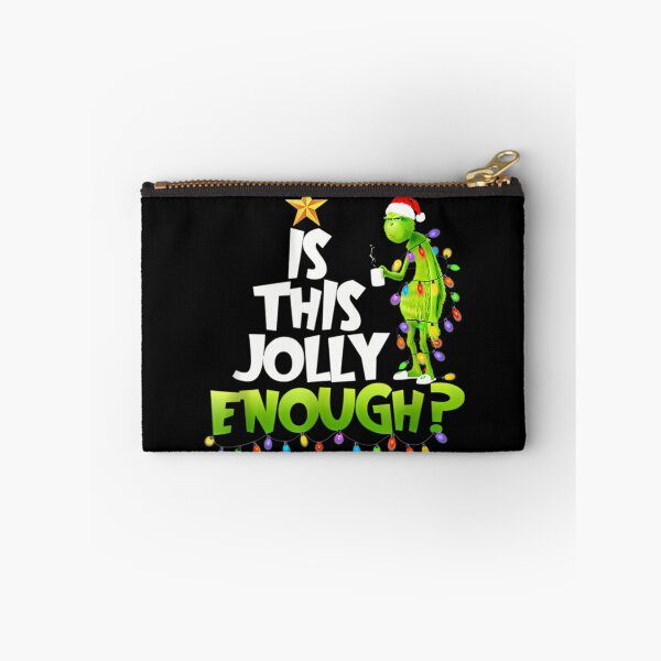 Item preview, Is This Jolly Enough Grinch Xmas Lights Funny Christmas designed and sold by ImogenDavisArt.