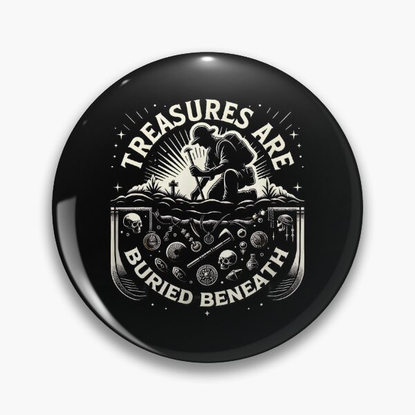 Item preview, Treasure Hunter Digging Artifacts Under Sunburst designed and sold by desortxtorf.