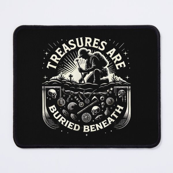 Item preview, Treasure Hunter Digging Artifacts Under Sunburst designed and sold by desortxtorf.