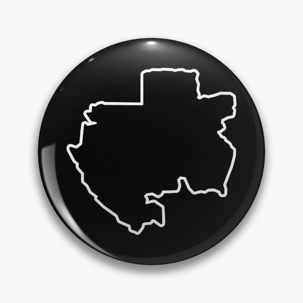 Item preview, Gabon Country Outline GA designed and sold by shitpostee.