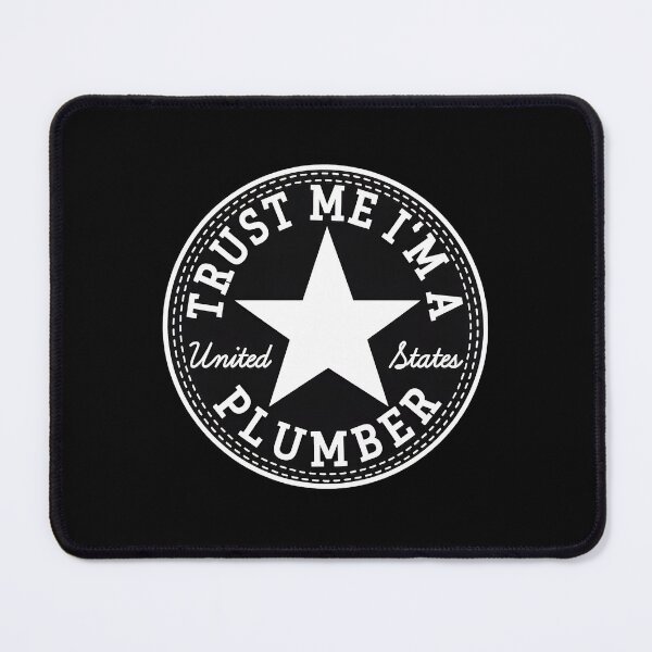 Item preview, Trust Me I'm A Plumber United States Emblem designed and sold by seguinxgalcot.