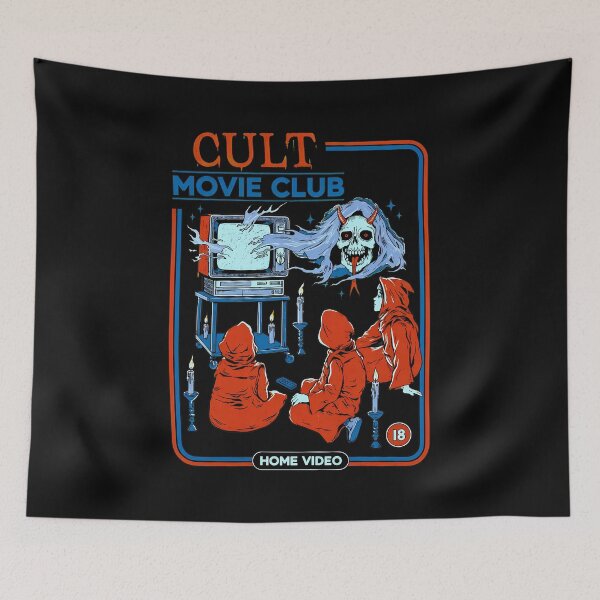 Item preview, Cult Movie Club Retro Horror Television designed and sold by SARALINDO.