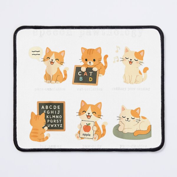 Item preview, Speech Pawthology Funny Cat Therapy Gift T-Shirt designed and sold by HugsPlusCoffee.