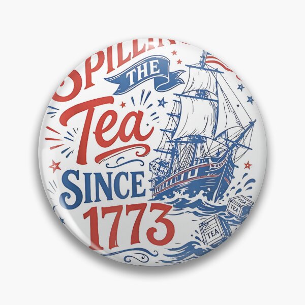 Item preview, Spilling The Tea Since 1773 History Teacher Funny 4th July T-Shirt designed and sold by Otako88.