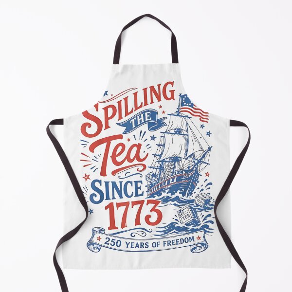 Item preview, Camiseta divertida del 4 de julio con la frase "Revelando el té desde 1773" de un profesor de historia. designed and sold by Otako88.