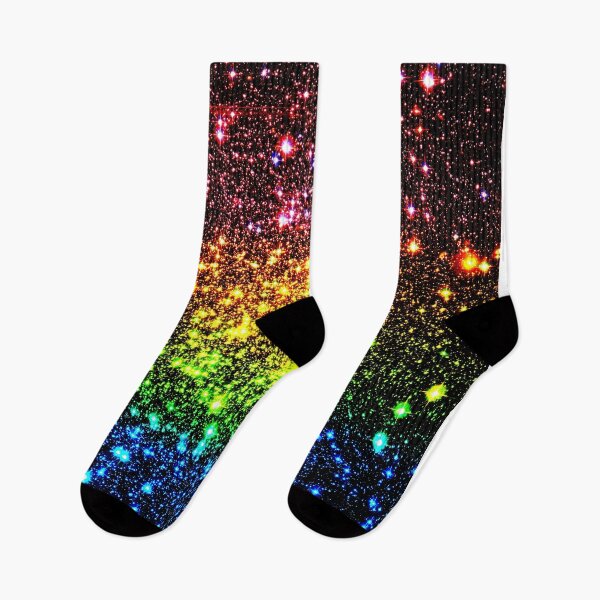 Item preview, Moody Dark Rainbow Cosmic Nebula - Retro Cyberpunk Star Field Merch designed and sold by 2sweetsDesign.