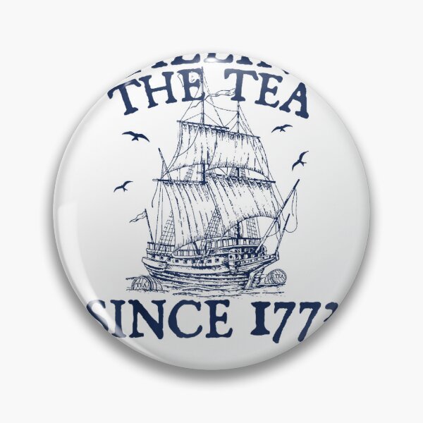 Item preview, Spilling The Tea Since 1773 Vintage Us History Teacher Funny Raglan Baseball Tee designed and sold by Winkmark.