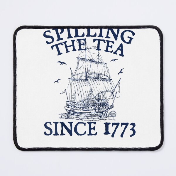 Item preview, Spilling The Tea Since 1773 Vintage Us History Teacher Funny Raglan Baseball Tee designed and sold by Winkmark.