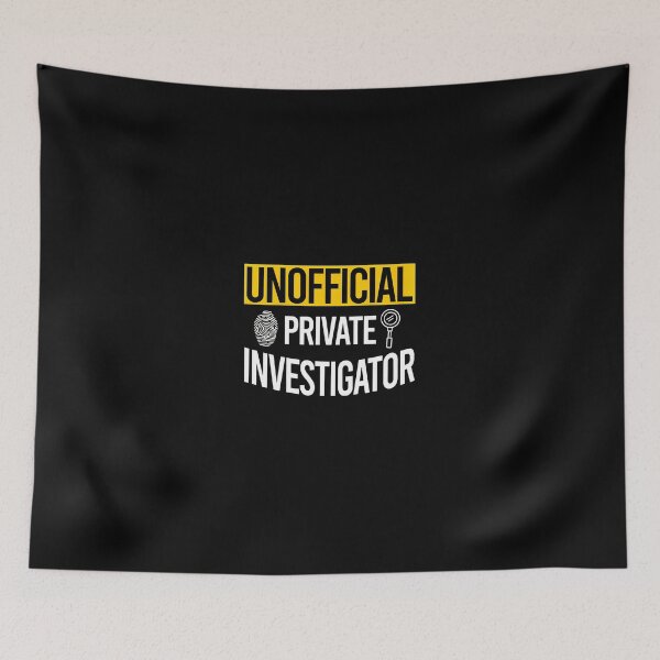 Item preview, Unofficial Private Investigator Funny Detective Graphic designed and sold by paulisihbogut.