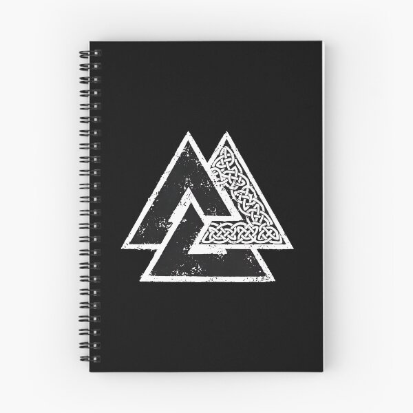 Item preview, Valknut Norse Symbol Distressed Celtic Knot Graphic designed and sold by seguinxgalcot.