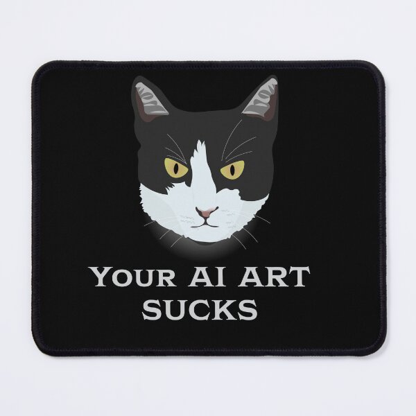 Item preview, Your AI Art Sucks designed and sold by EsjCreative.