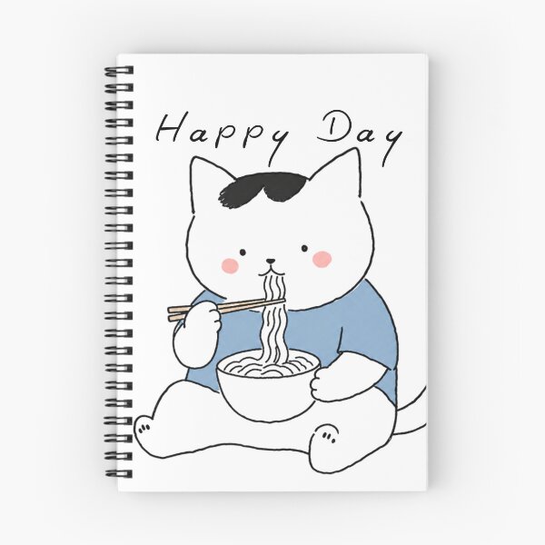 Item preview, Happy Day Cat Noodles designed and sold by Nicoart2077.
