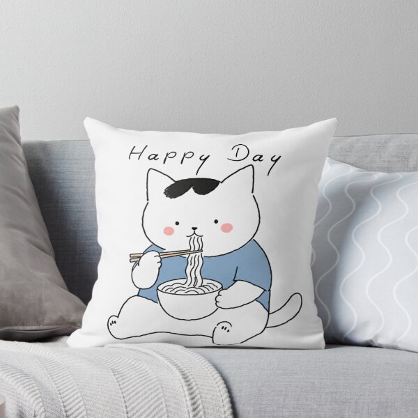Item preview, Happy Day Cat Noodles designed and sold by Nicoart2077.
