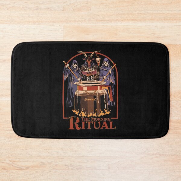 Item preview, Morning Ritual Goat Grim Reaper Coffee  designed and sold by SARALINDO.